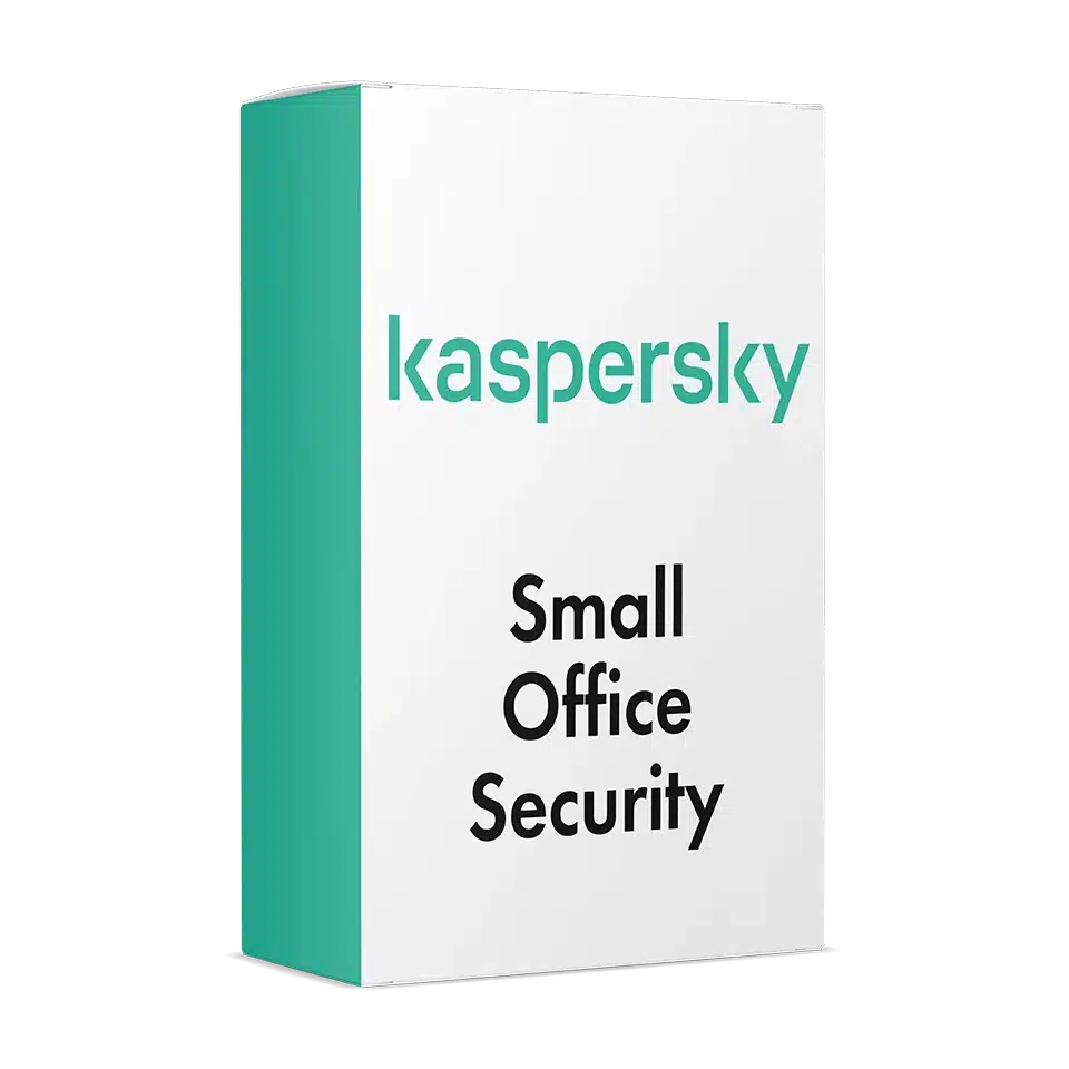 Kaspersky Small Office Security product box